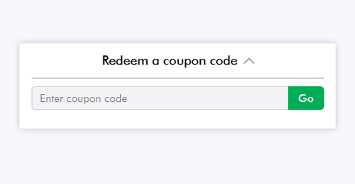 Introduce el código promocional