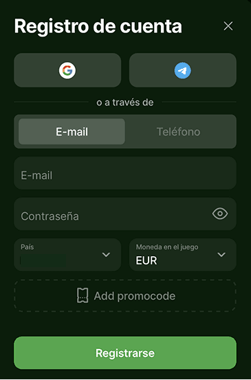 Crea tu cuenta Crea tu cuenta
